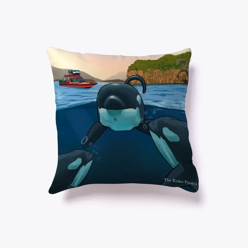 The Keiko Project Pillow